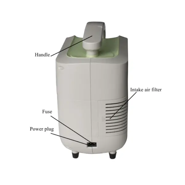 Portable JAY-1 5-Liter Small Oxygen Concentrator Continuous Flow With Battery Price in Dhaka Bangladesh - Image 4