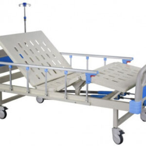 Hospital Bed 2 Manual Crank Central Lock YKB003 bd