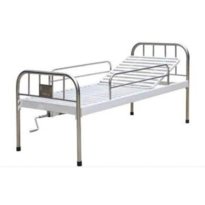 Stainless Steel Hospital Bed - Single Function bd